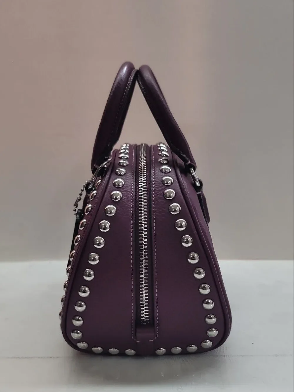 COACH  Sydney Satchel With Rivets